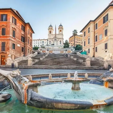Amazing Panoramic Artist's Loft Spanish Steps Apartament Rzym