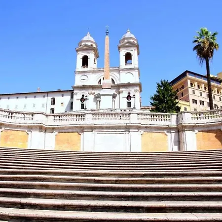 Amazing Panoramic Artist's Loft Spanish Steps Roma