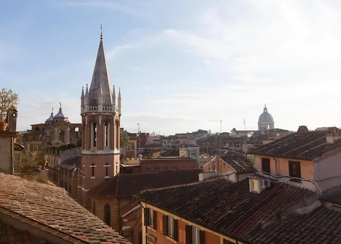 Apartmán Amazing Panoramic Artist's Loft Spanish Steps Řím