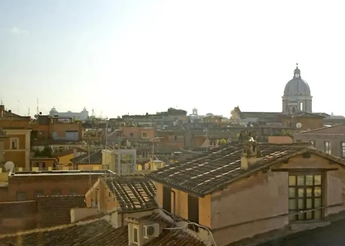 Amazing Panoramic Artist's Loft Spanish Steps Apartmán