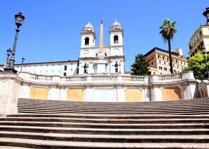 Amazing Panoramic Artist's Loft Spanish Steps Řím