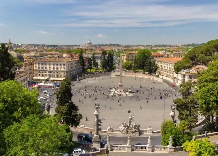 Amazing Panoramic Artist's Loft Spanish Steps * Řím